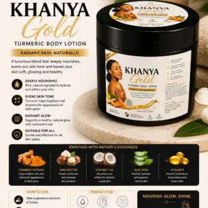 Khanya Gold Turmeric Body Lotion